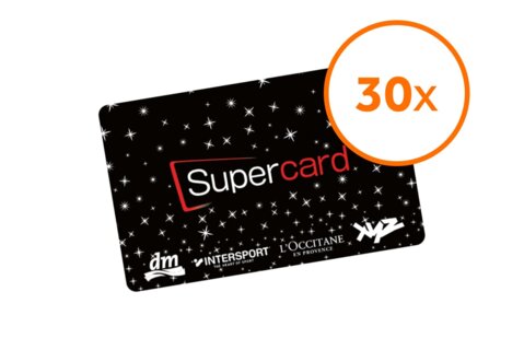 Super Card Black poklon kartica