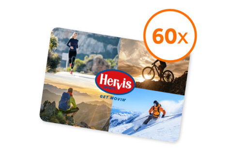 Hervis darilni bon 50 €