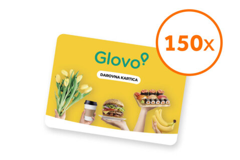 Glovo poklon kartica od 30 EUR